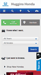 Mobile Screenshot of hugginshonda.com